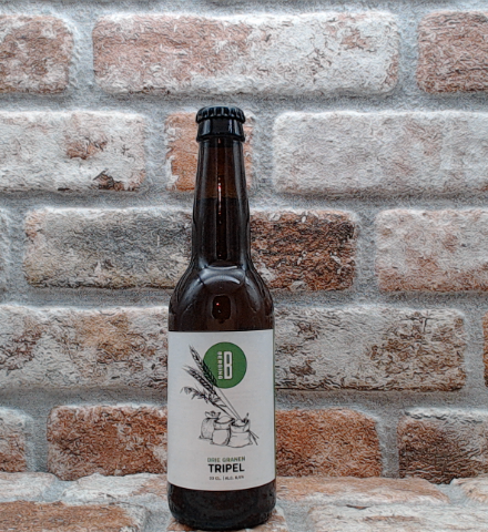 Berging Brouwerij drie granen Tripel - 33 CL - Gerijptebieren.nl