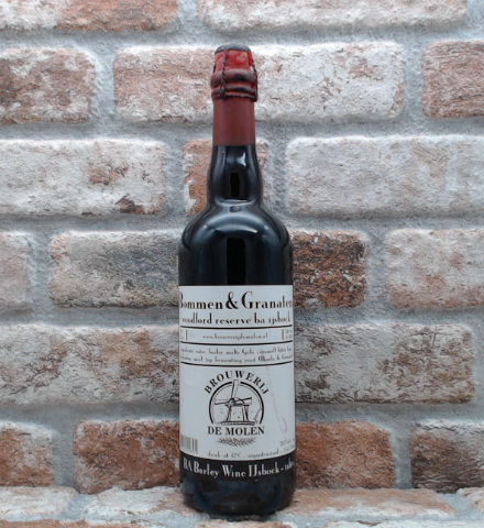 Brouwerij de Molen Bommen & Granaten woodford reserve BA 2018 Barleywine - 75 CL - Gerijptebieren.nl