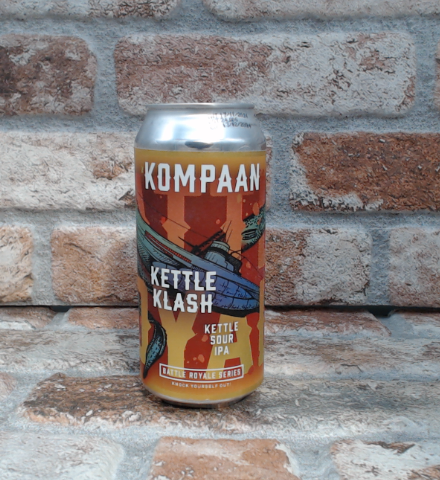 Kompaan Kettle Klash Sour IPA - 44 CL - Gerijptebieren.nl