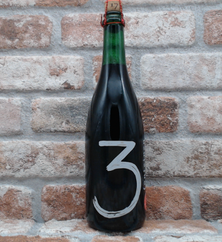 3 Fonteinen Oude Kriek Intens Rood seizoen 17/18 2018 Lambiek/Geuze - 75 CL