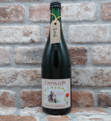 Cantillon Rosé de Gambrinus 2016 LambiekGeuze - 75 CL - Gerijptebieren.nl