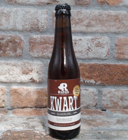 Rufus Kwart Cognac Infused 2023 Quadrupel - 33 CL - Gerijptebieren.nl