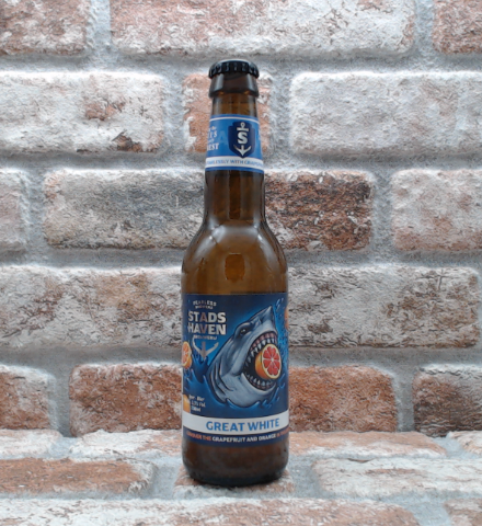 Brouwerij Stadshaven Great White Saison Ale - 33 CL - Gerijptebieren.nl