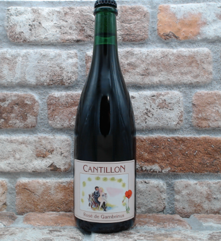 Cantillon Rosé de Gambrinus 2022 LambiekGeuze - 75 CL - Gerijptebieren.nl