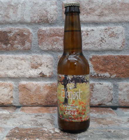 Elegast Organic Farmhouse Saison Cider - 33 CL - Gerijptebieren.nl