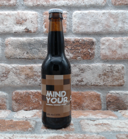 Uiltje Brewing Company Mind Your Step Coffee Edition 2017 Stout - 33 CL - Gerijptebieren.nl