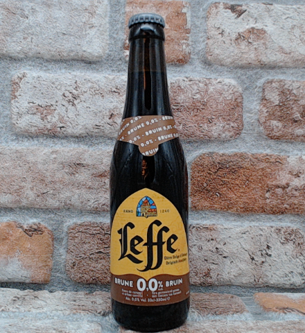 Leffe Bruin 0.0 Alcoholvrij - 33 CL - Gerijptebieren.nl