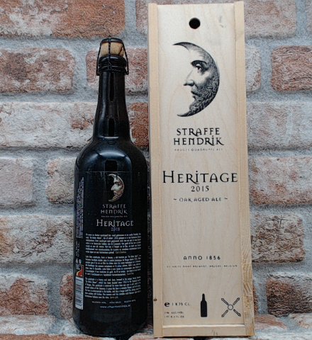 Straffe Hendrik Heritage - met kistje 2015 Quadrupel - 75 CL