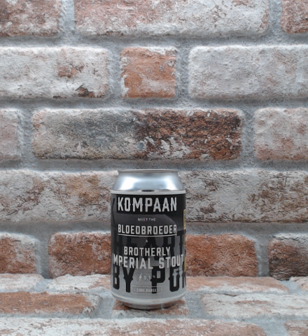 Kompaan Bloedbroeder Stout - 33 CL - Gerijptebieren.nl