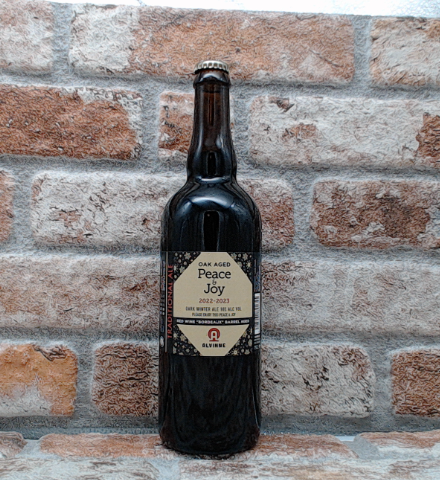 Alvinne Peace & Joy 2022 Dubbel - 75 CL - Gerijptebieren.nl