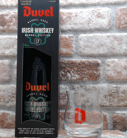 Duvel Barrel Aged Badge #7 Irish Whiskey incl. Glas Tripel - 75 CL - Gerijptebieren.nl