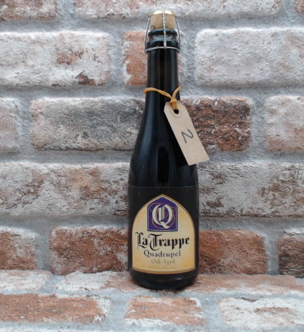 La Trappe Quadrupel Oak Aged Batch 2 2010 - 37.5 CL - Gerijptebieren.nl