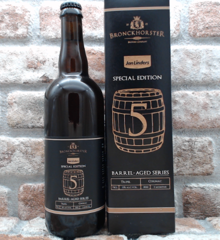 Bronckhorster Jan Linders Special release No.5 2022 Tripel - 75 CL - Gerijptebieren.nl