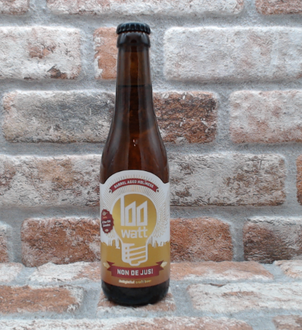 100 Watt Non De Jus! Barrel Aged Holiness Tripel - 33 CL