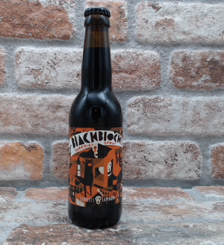 La Pirata Black Block Bourbon 2017 Stout - 33 CL - Gerijptebieren.nl