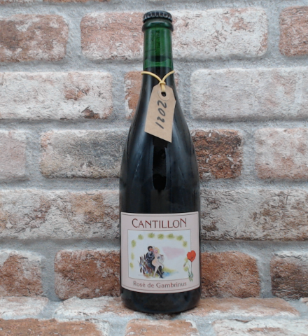 Cantillon Rosé de Gambrinus 2021 LambiekGeuze - 75 CL - Gerijptebieren.nl