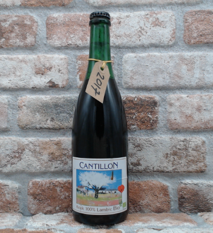 Cantillon Kriek 100% Lambic Bio 2017 LambiekGeuze - 75 CL - Gerijptebieren.nl