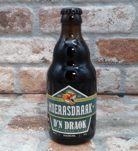 D'n Droak Moerasdraak Quadrupel - 33 CL - Gerijptebieren.nl