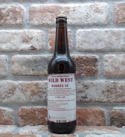 Alvinne Oak Aged Wild West Barrel 58 2016 Sour - 50 CL - Gerijptebieren.nl