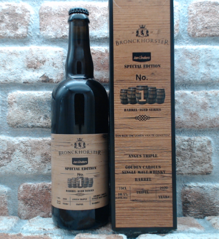 Bronckhorster Jan Linders Special release No.1 2020 Tripel - 75 CL - Gerijptebieren.nl