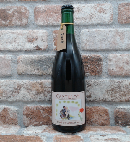 Cantillon Rosé de Gambrinus 2018 LambiekGeuze - 75 CL - Gerijptebieren.nl