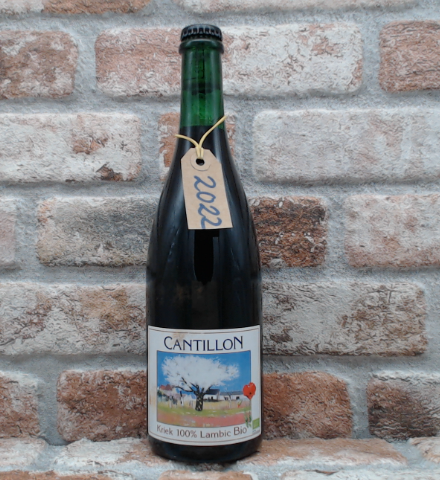 Cantillon Kriek 100% Lambic Bio 2022 LambiekGeuze - 75 CL - Gerijptebieren.nl