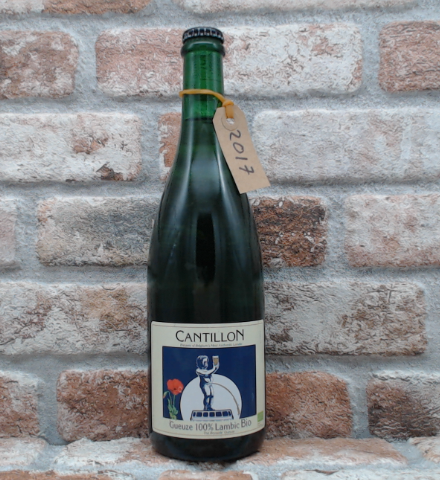 Cantillon Gueuze 100% Lambic Bio 2017 LambiekGeuze - 75 CL - Gerijptebieren.nl