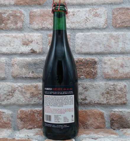 Eylenbosch Oude Kriek 2021 Lambiek/Geuze - 75 CL