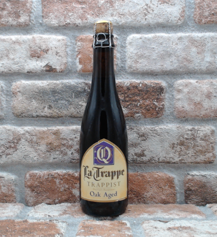 La Trappe Quadrupel Oak Aged Batch 32 - Zonder koker 2018 - 37.5 CL - Gerijptebieren.nl