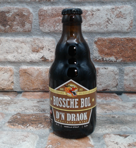 D'n Droak Bossche Bol Stout - 33 CL - Gerijptebieren.nl