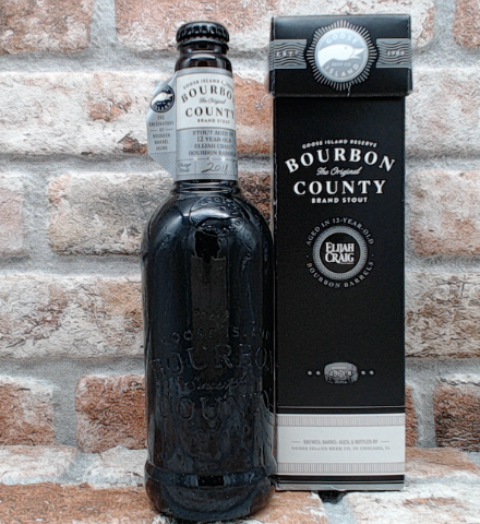 Goose Island Bourbon County Reserve Elijah Craig 2018 Stout - 47.3 CL (1 pint) - Gerijptebieren.nl