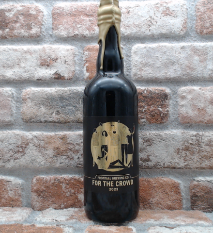 Frontaal For The Crowd 2023 Stout - 75 CL - Gerijptebieren.nl