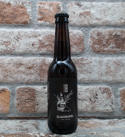 Berging Brouwerij Quadrupel infused Rum - 33 CL - Gerijptebieren.nl