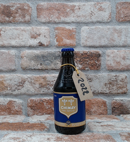 Chimay Blauw 2022 - 33 CL - Gerijptebieren.nl